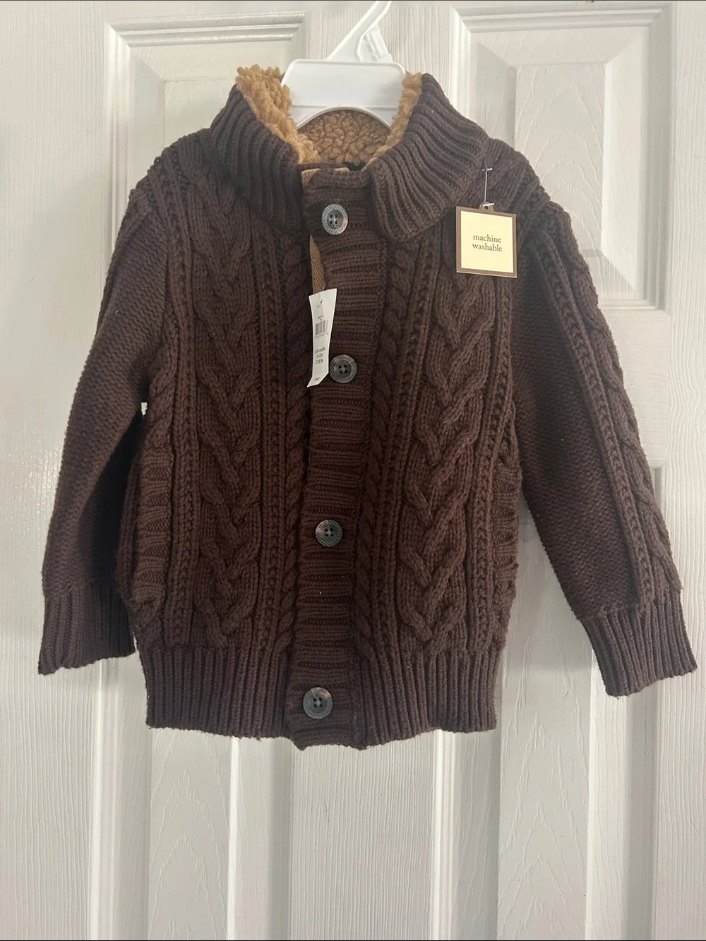 BABY GAP BRIOWM KNIT TODDLER SWEATER SIZE 18-24 M NWT